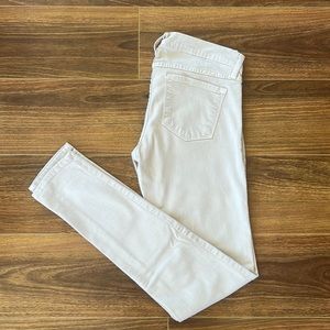Flying Monkey skinny jeans, Color: Cream, Size: 28